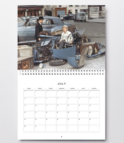 Photo Louis de Funès & Bourvil – Le Corniaud (1965) – Scène Culte Cinéma – 15×20