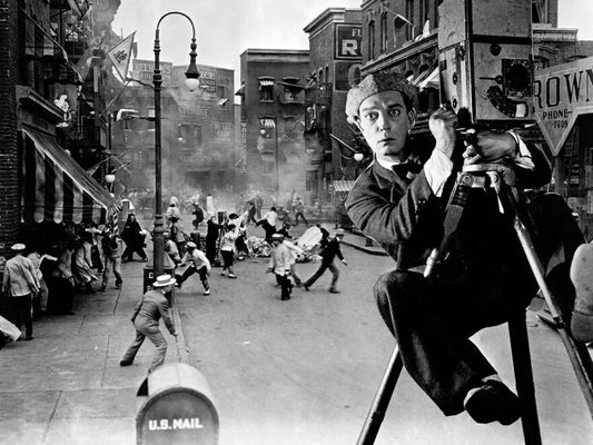 Photo Buster Keaton - The Cameraman (1928) - Noir et blanc - 15x20