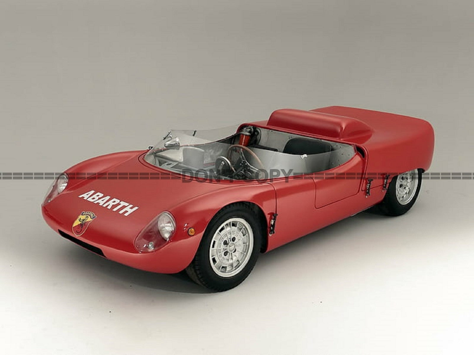 Photo Fiat Abarth 1000 Spider Sport – 131-MC – (1962) – Prototype Course – 15×20
