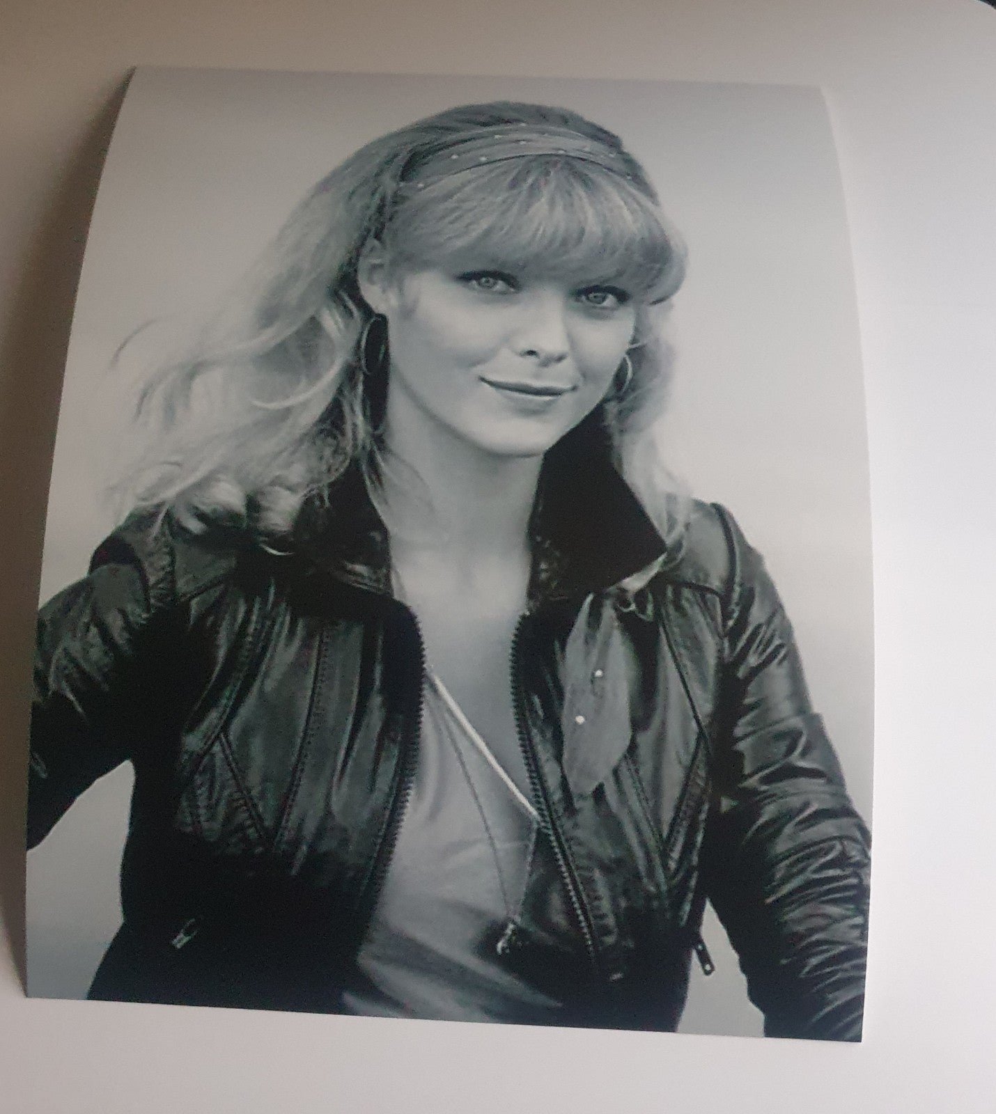 Photo Michelle Pfeiffer - Noir et blanc - 15x20