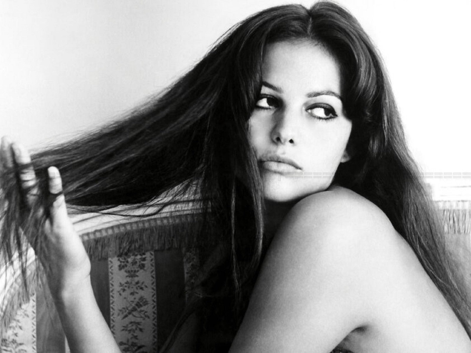 Photo Claudia Cardinale - Noir et blanc - 15x20