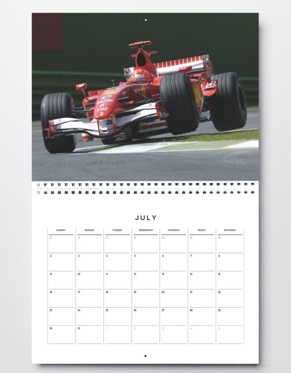 Photo Michael Schumacher – Ferrari F1 – GP de Saint-Marin - (Imola) 2006 – 15×20