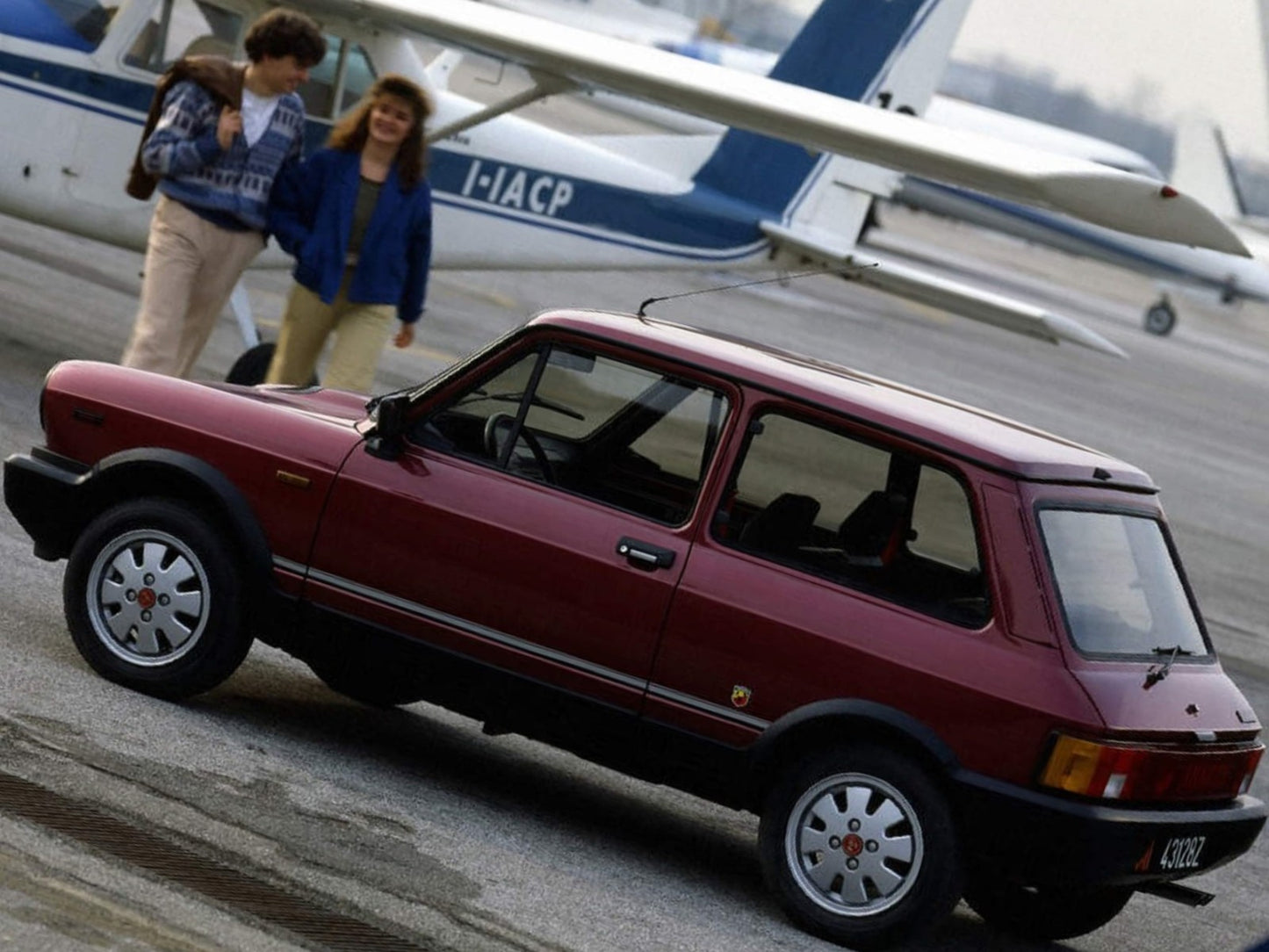 Photo Autobianchi A112 Abarth – Citadine Sportive Italienne (1984–1985) - 15x20