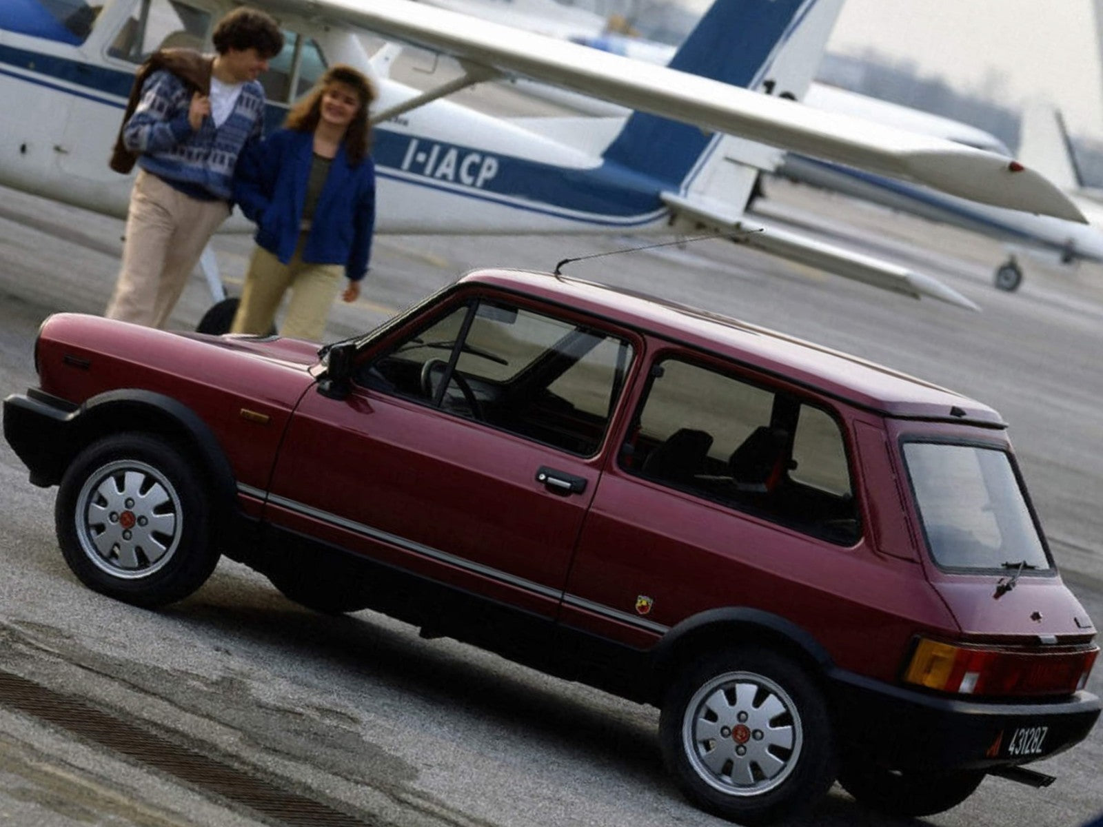 Photo Autobianchi A112 Abarth – Citadine Sportive Italienne (1984–1985) - 15x20