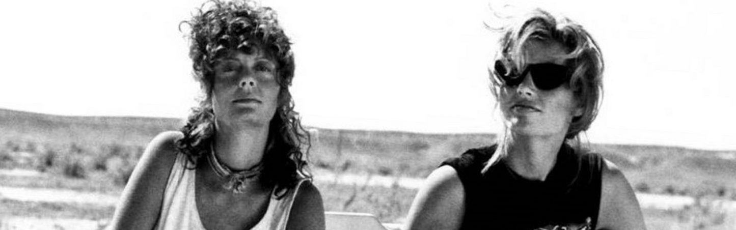 Photo Thelma et Louise (1991) – Scène Route Culte Cinéma – Noir & Blanc – 15×20