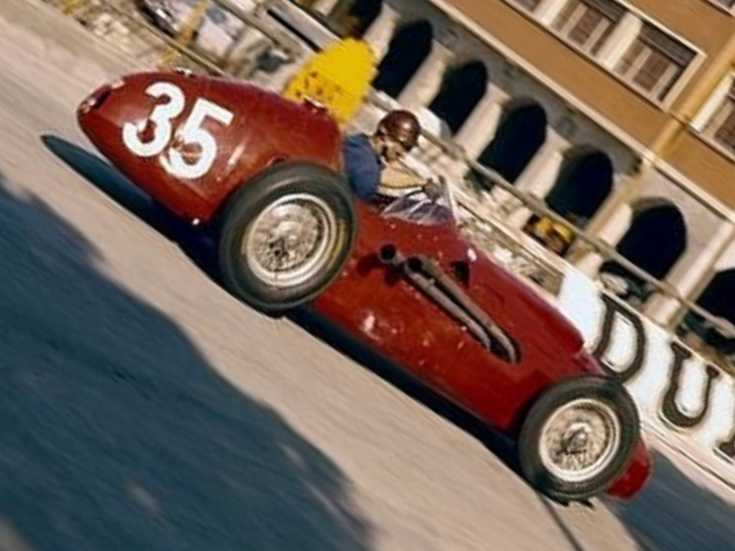 Photo Juan Manuel Fangio – Maserati 250F Proto – GP F1 de Monaco (1957) – 15x20