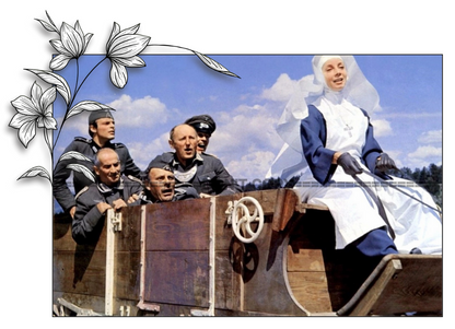 Photo Louis de Funès & Bourvil – La Grande Vadrouille 1966 – Scène Culte – 15×20