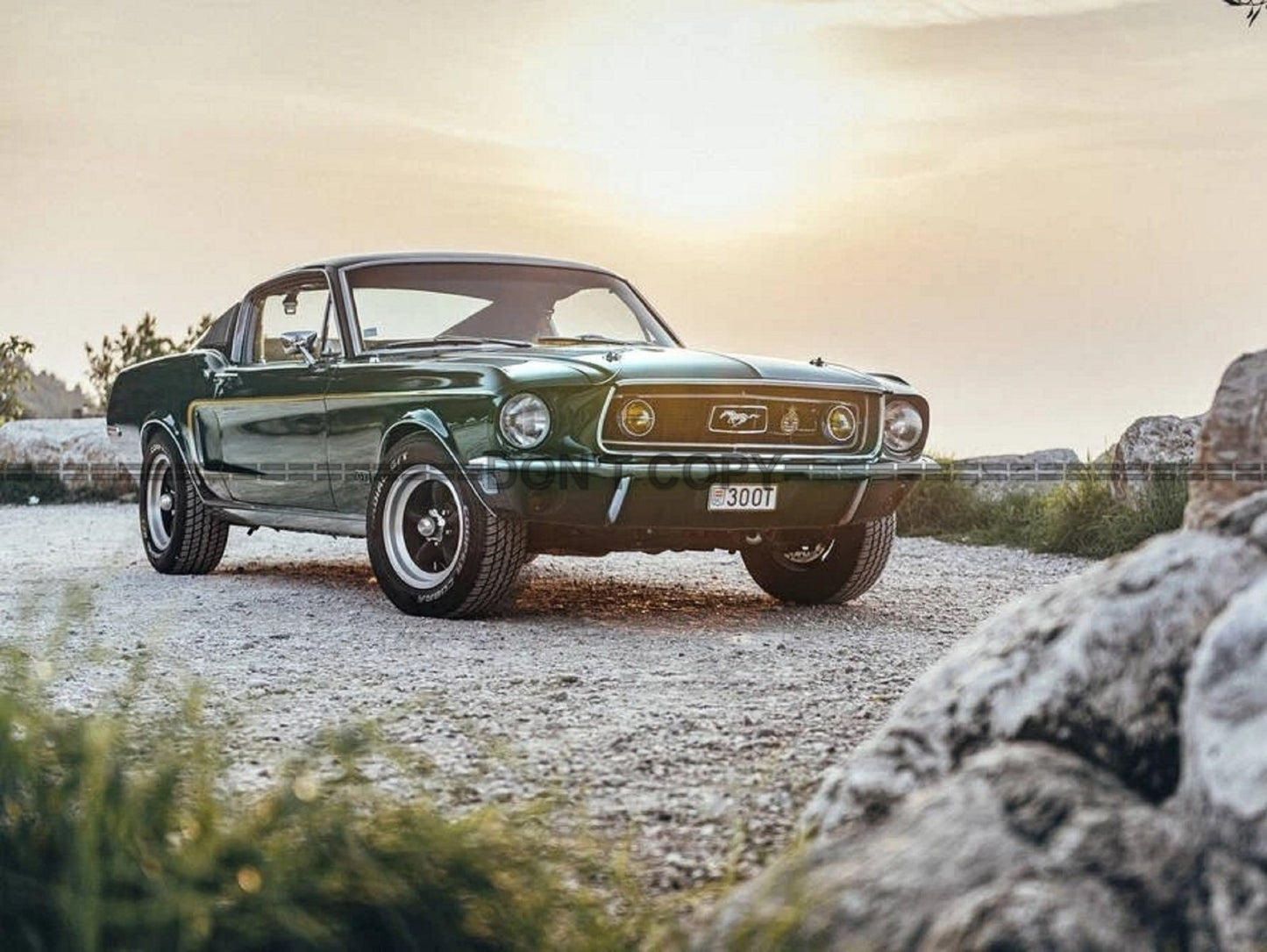 Photo Ford Mustang Fastback Bullitt 1968