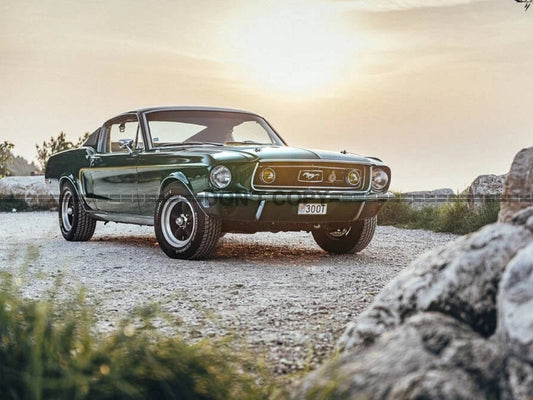 Photo Ford Mustang Fastback Bullitt 1968