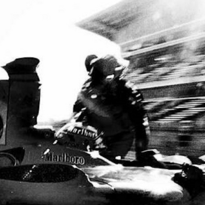 Photo Michael Schumacher – Grand Prix d’Espagne Formule 1 2005 - Ferrari – 15×20