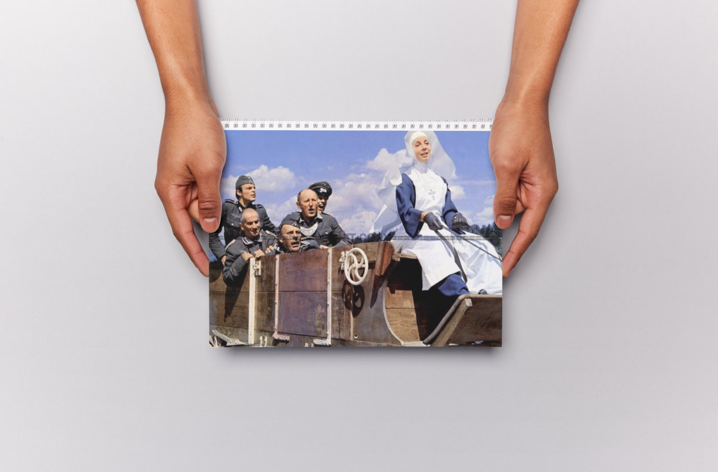 Photo Louis de Funès & Bourvil – La Grande Vadrouille 1966 – Scène Culte – 15×20