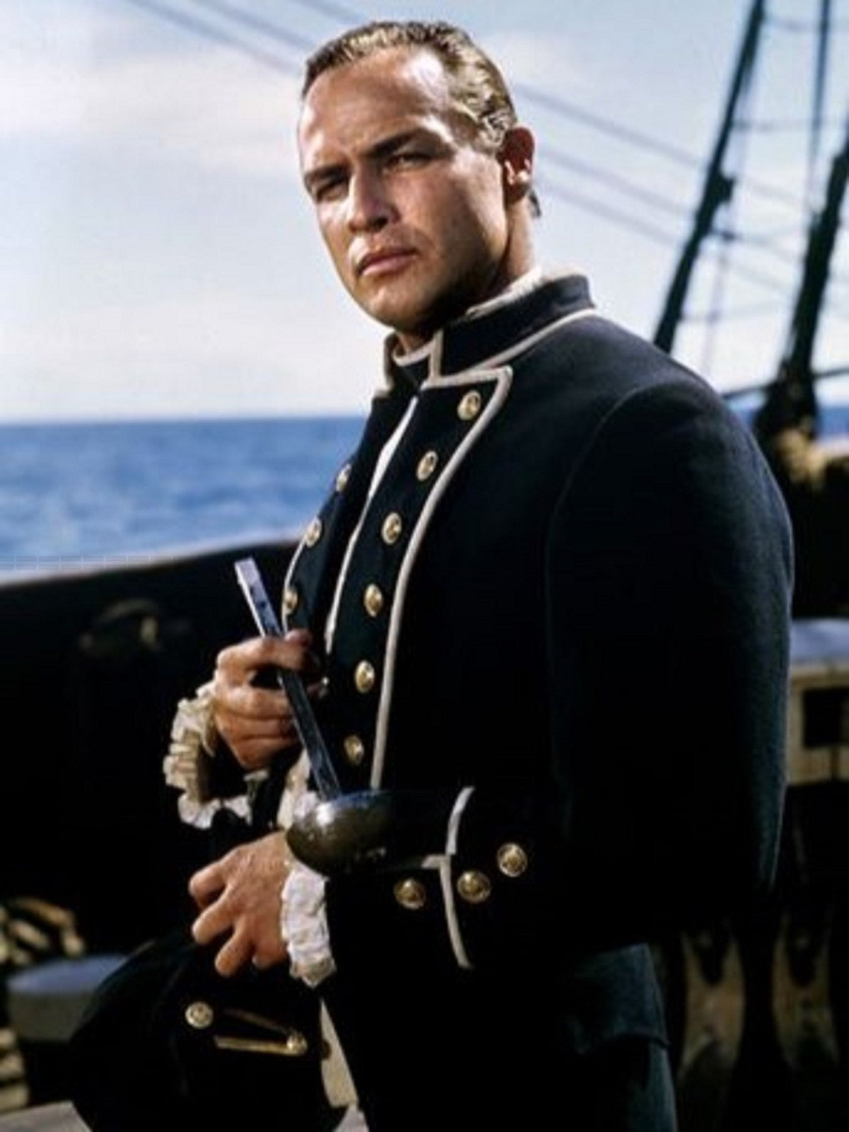 Photo Marlon Brando - Les Révoltés du Bounty (1962) - Couleur - 15x20