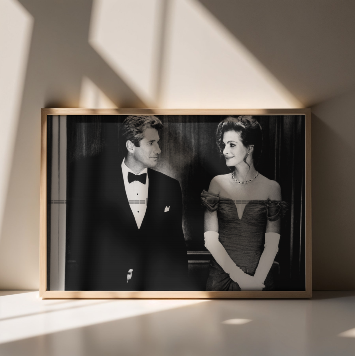 Photo Julia Roberts, R. Gere – Pretty Woman (1990) – Scène Culte Romance – 15×20