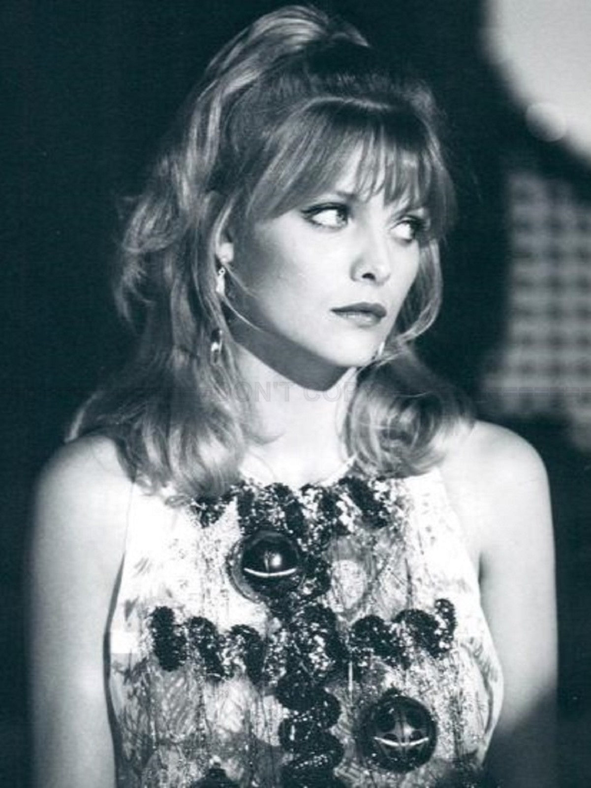 Photo Michelle Pfeiffer - Noir et blanc - 15x20