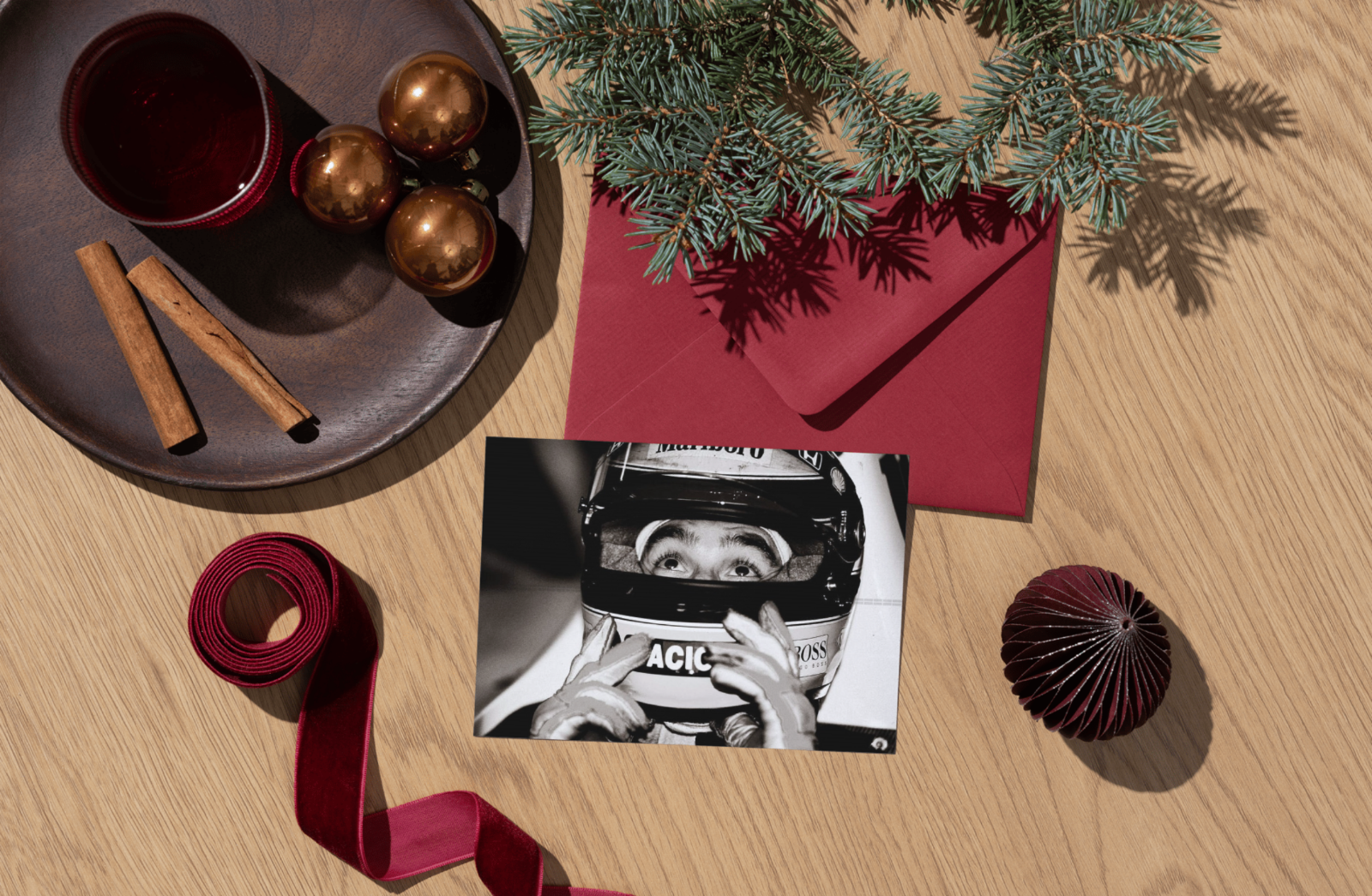 Photo Ayrton Senna – The Eyes – Regard sous le casque – Photo iconique – 15×20