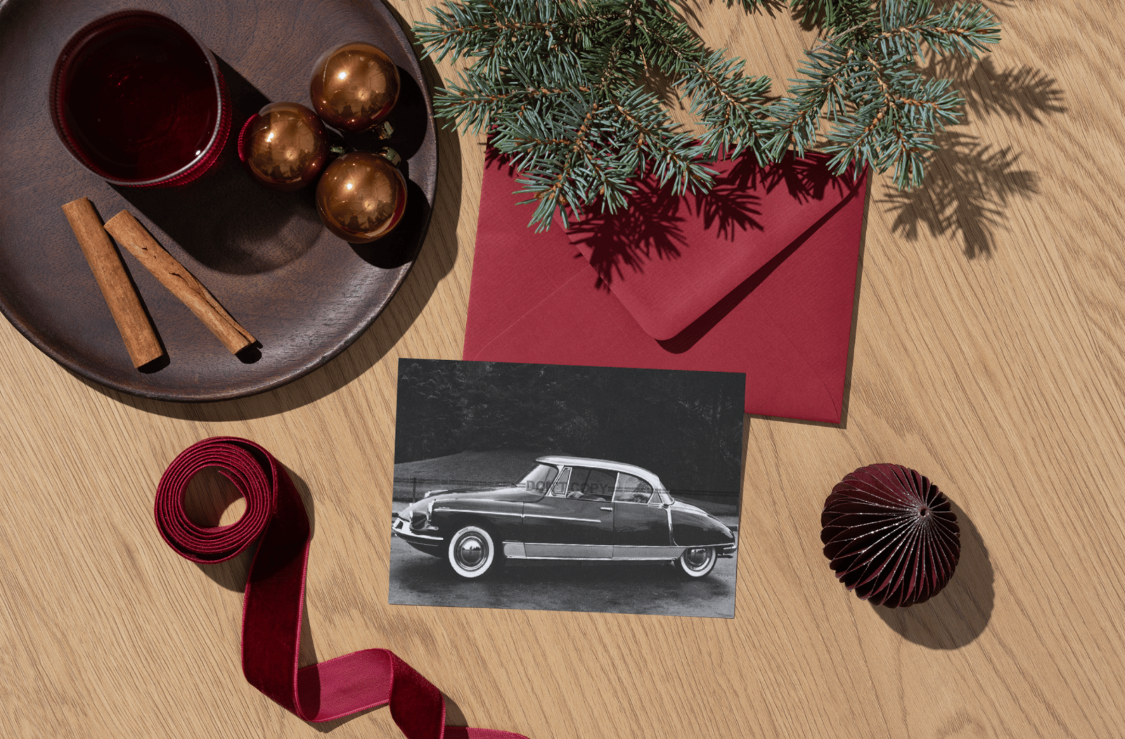 Photo Citroën DS 19 – Coupé Le Paris Chapron (1959) – Design Français – 15×20