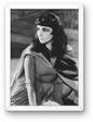 Photo Encadrée Elizabeth Taylor - Cléopâtre (1963) - (Cadre Bois Blanc) - 15×20