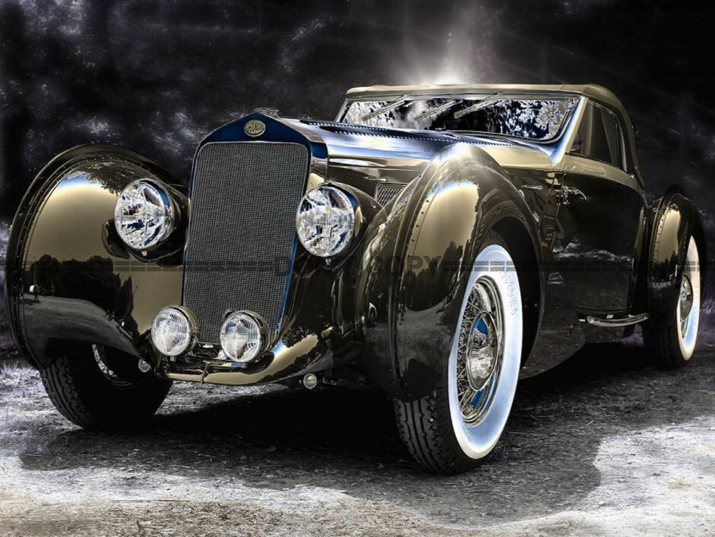 Photo Voiture Delage D8