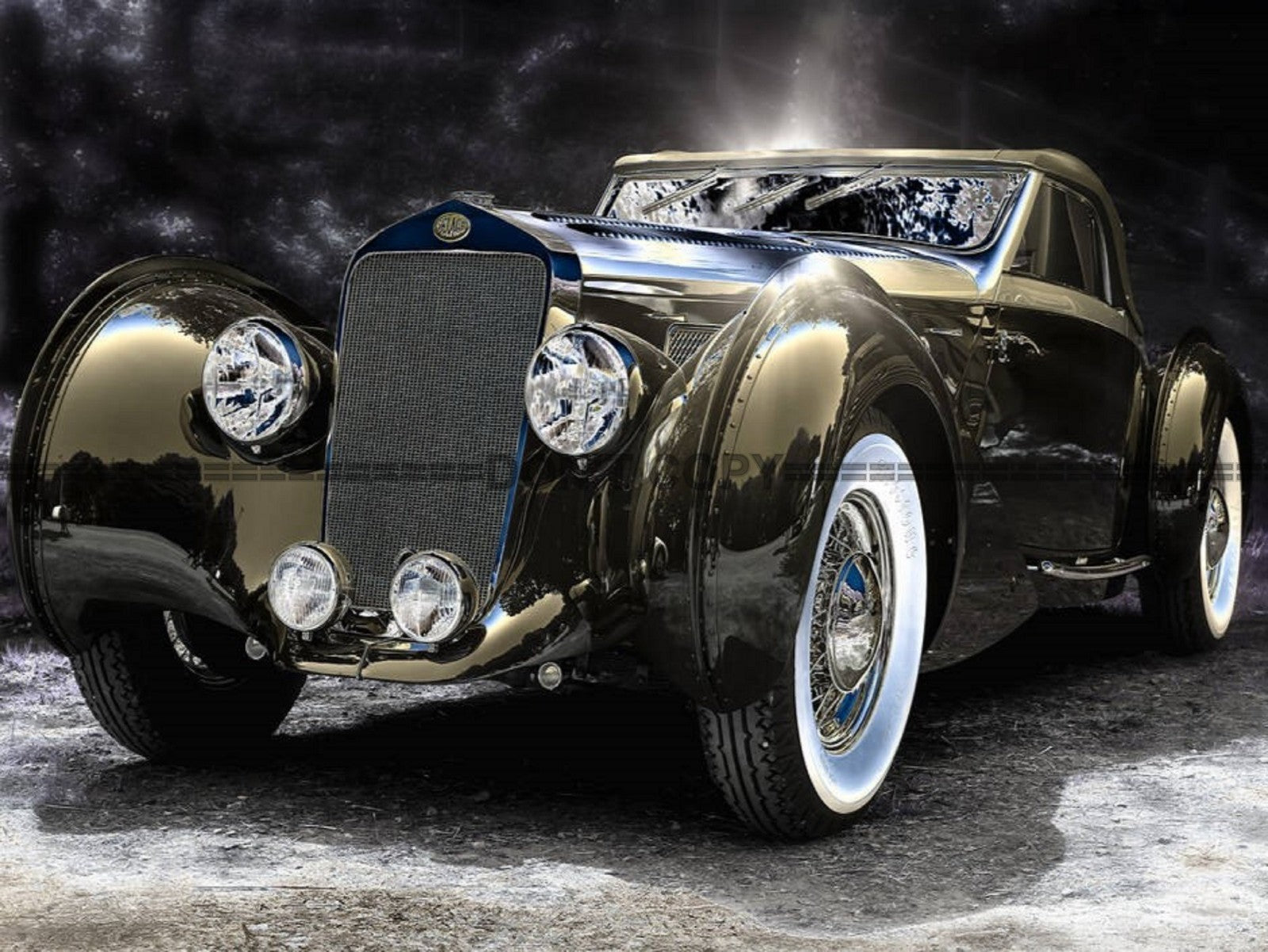 Photo Voiture Delage D8