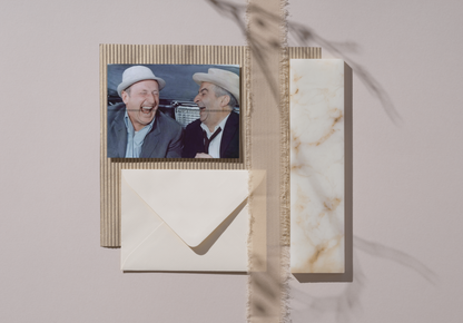 Photo Louis de Funès & Bourvil – Le Corniaud (1965) – Scène Culte Cinéma – 15×20