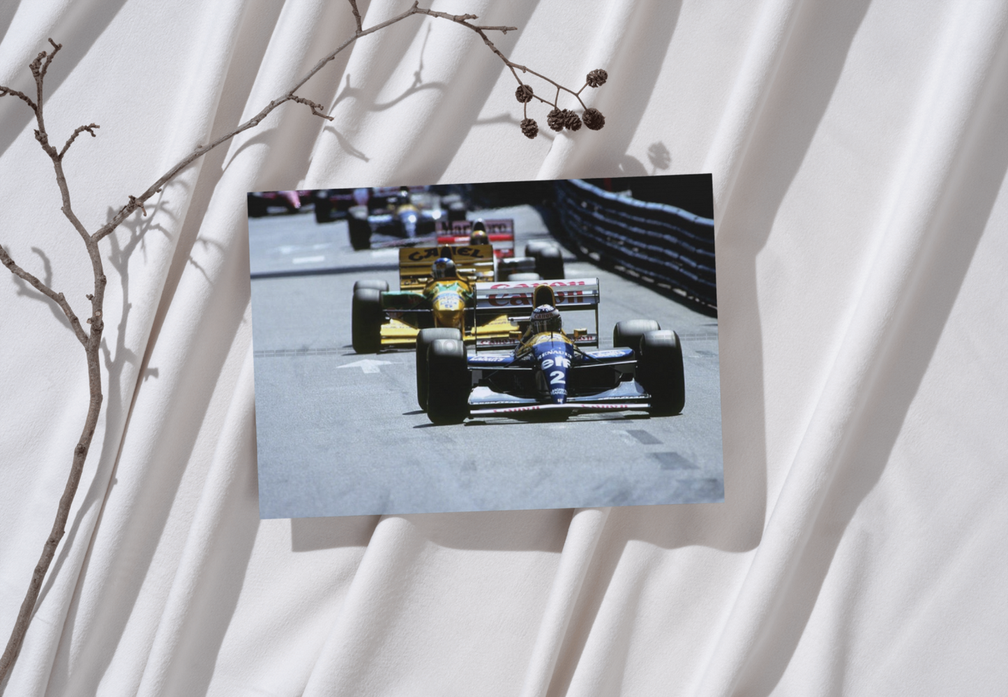 Photo Alain Prost, Michael Schumacher, Ayrton Senna – Trio légendaire F1 – 15×20