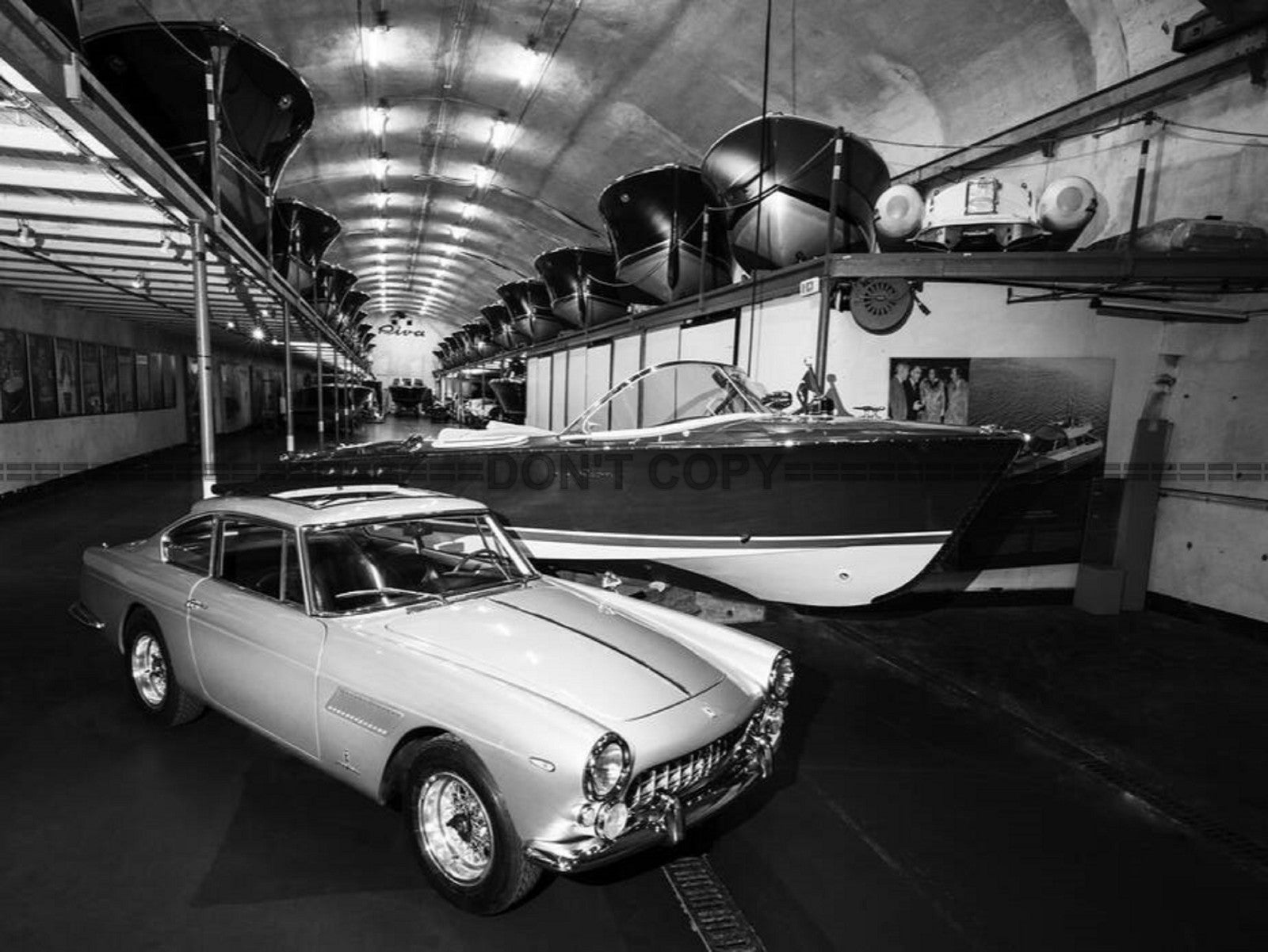 Photo Ferrari 250 GTE & Riva Aquarama