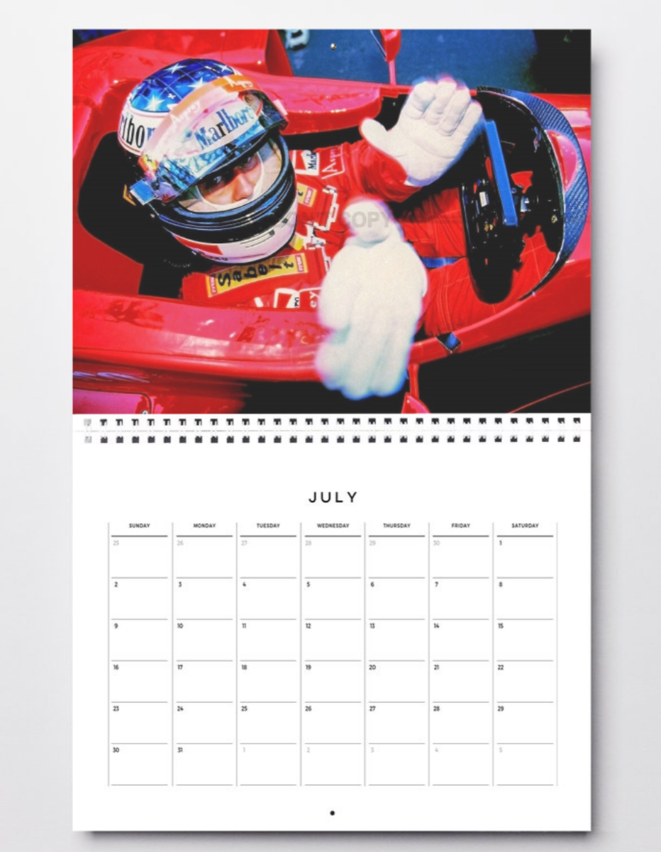 Photo Michael Schumacher – GP d'Argentine F1 1998 – Le Salut du Champion – 15×20