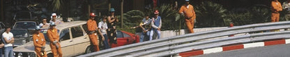 Photo Gilles Villeneuve – GP de Monaco (1981) – Victoire F1 Ferrari n°27 – 15×20