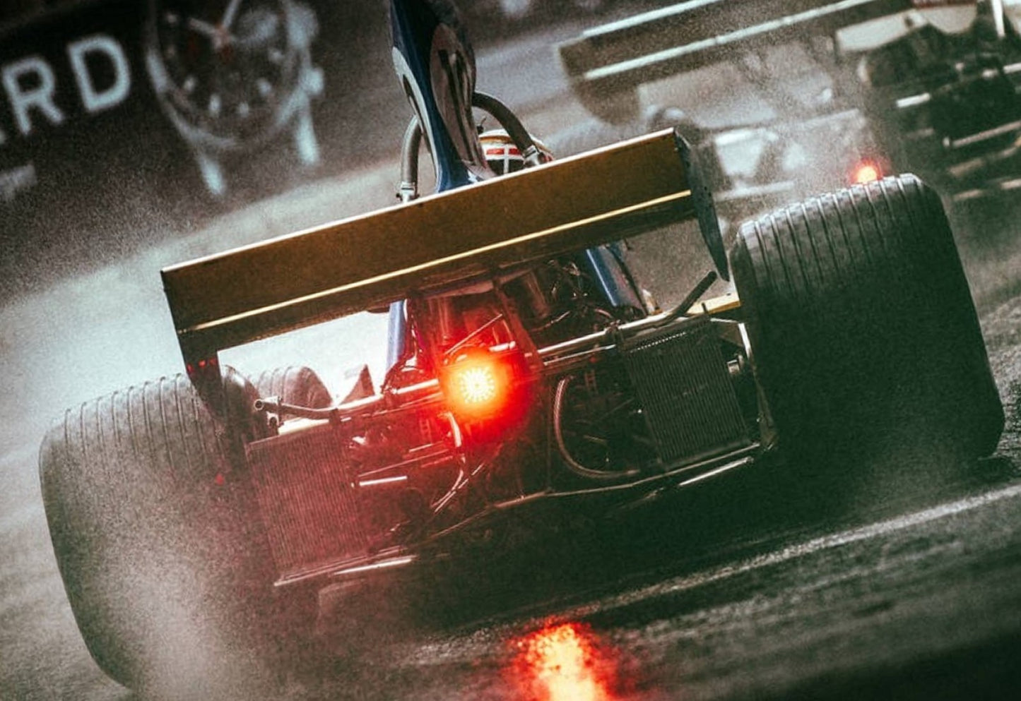 Photo Encadrée Formule 1 – GP de Monaco – Course – Nuit & reflets – 15×20