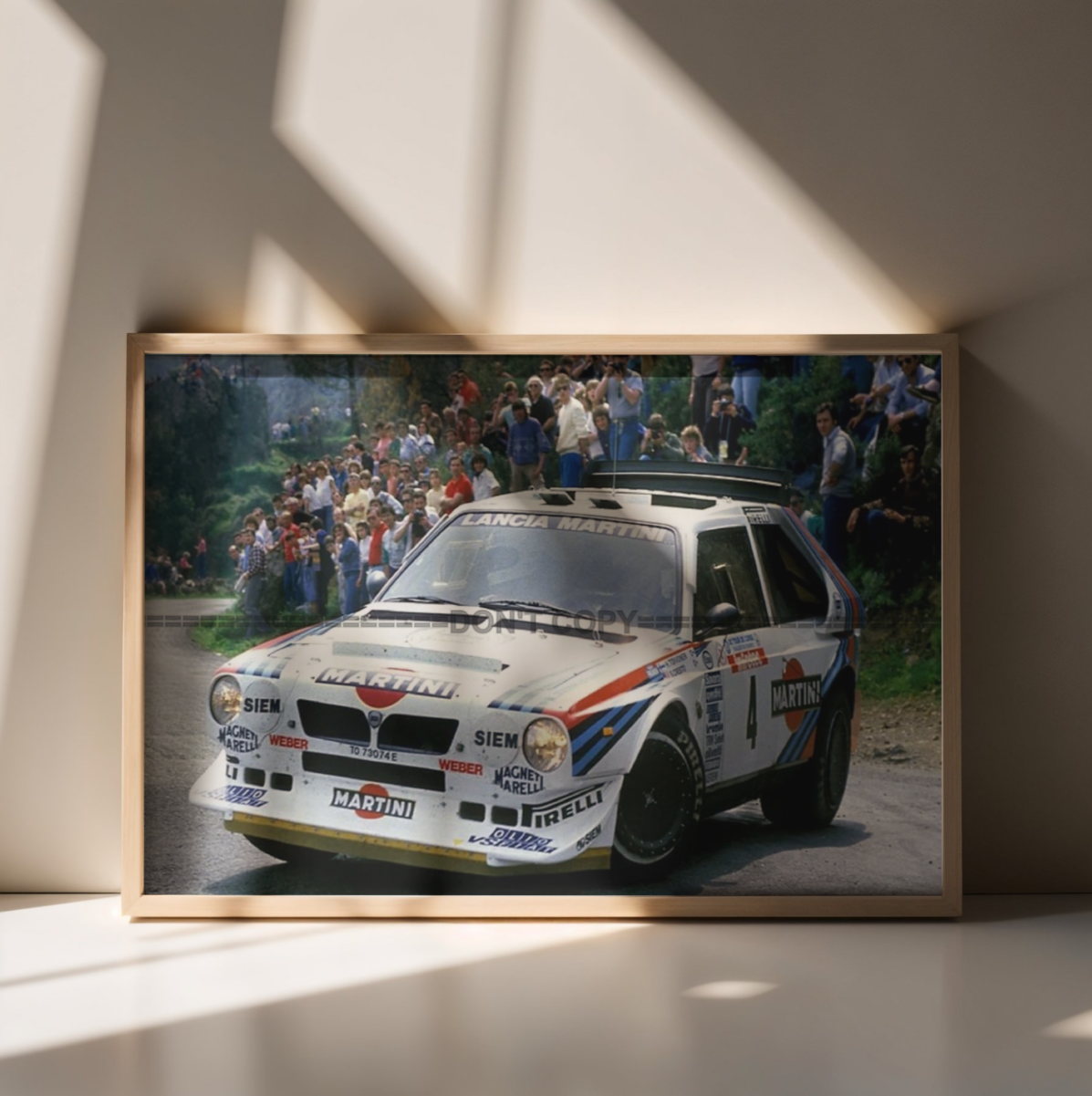 Photo Toivonen & Cresto – Lancia Delta S4 – Tour de Corse Rally (1986) B – 15x20
