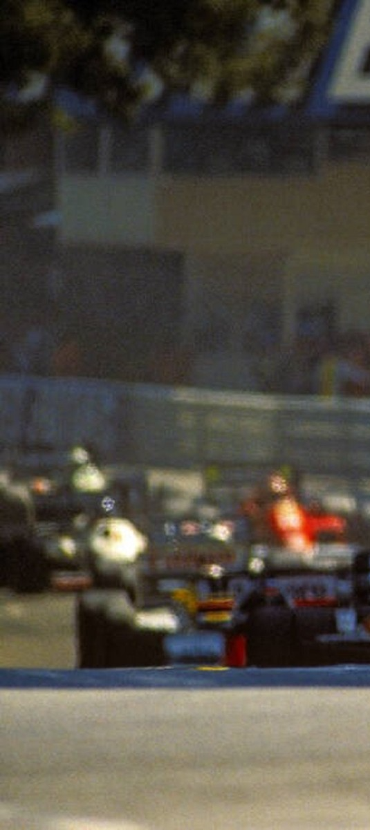Photo Alain Prost devant Ayrton Senna – GP de Monaco F1 – Duel mythique – 15×20