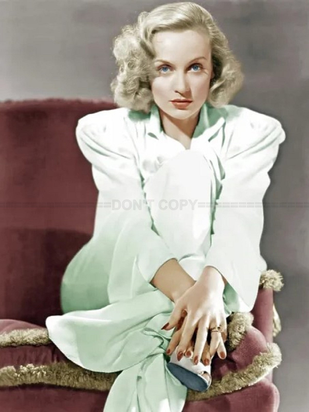 Photo Carole Lombard - Couleur - 15x20