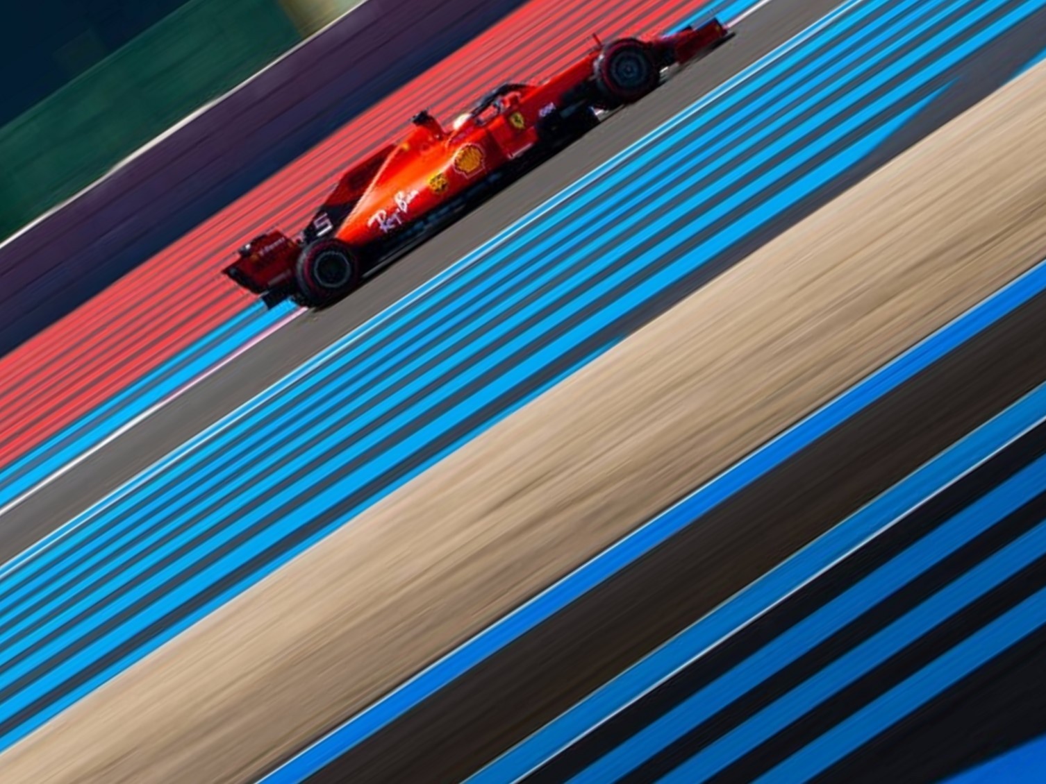 Photo Sebastian Vettel – Grand Prix de France 2019 – Circuit Paul Ricard – 15×20