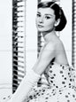 Photo Audrey Hepburn - Séance photo en robe pour le film Sabrina (1954) - 15x20