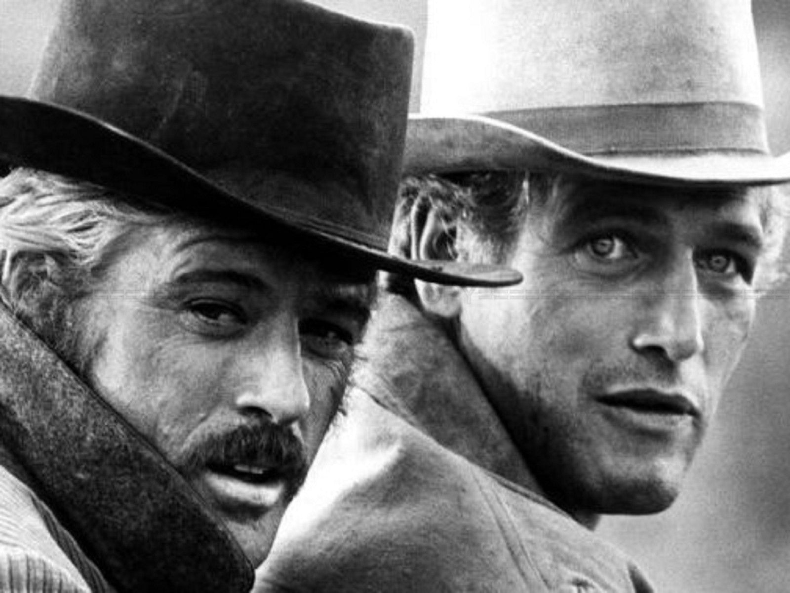Photo Robert Redford & Paul Newman - Butch Cassidy et le Kid (1969) - 15×20