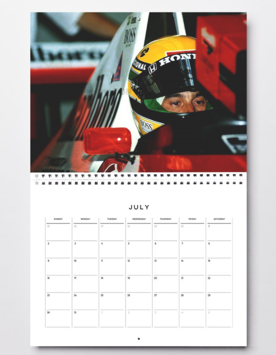 Photo Ayrton Senna lors des qualifications de Formule 1 - McLaren Honda – 15×20