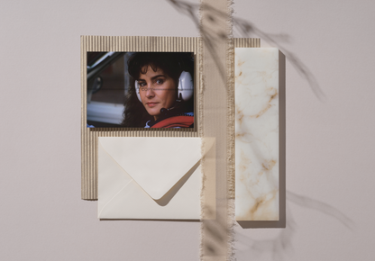 Photo Michèle Mouton – Rallye WRC – Portrait de Légende – Années 1980 – 15x20