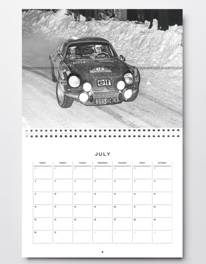 Photo Andruet & Biche – Alpine A110 – Rallye Monte-Carlo (1973) – Course – 15x20