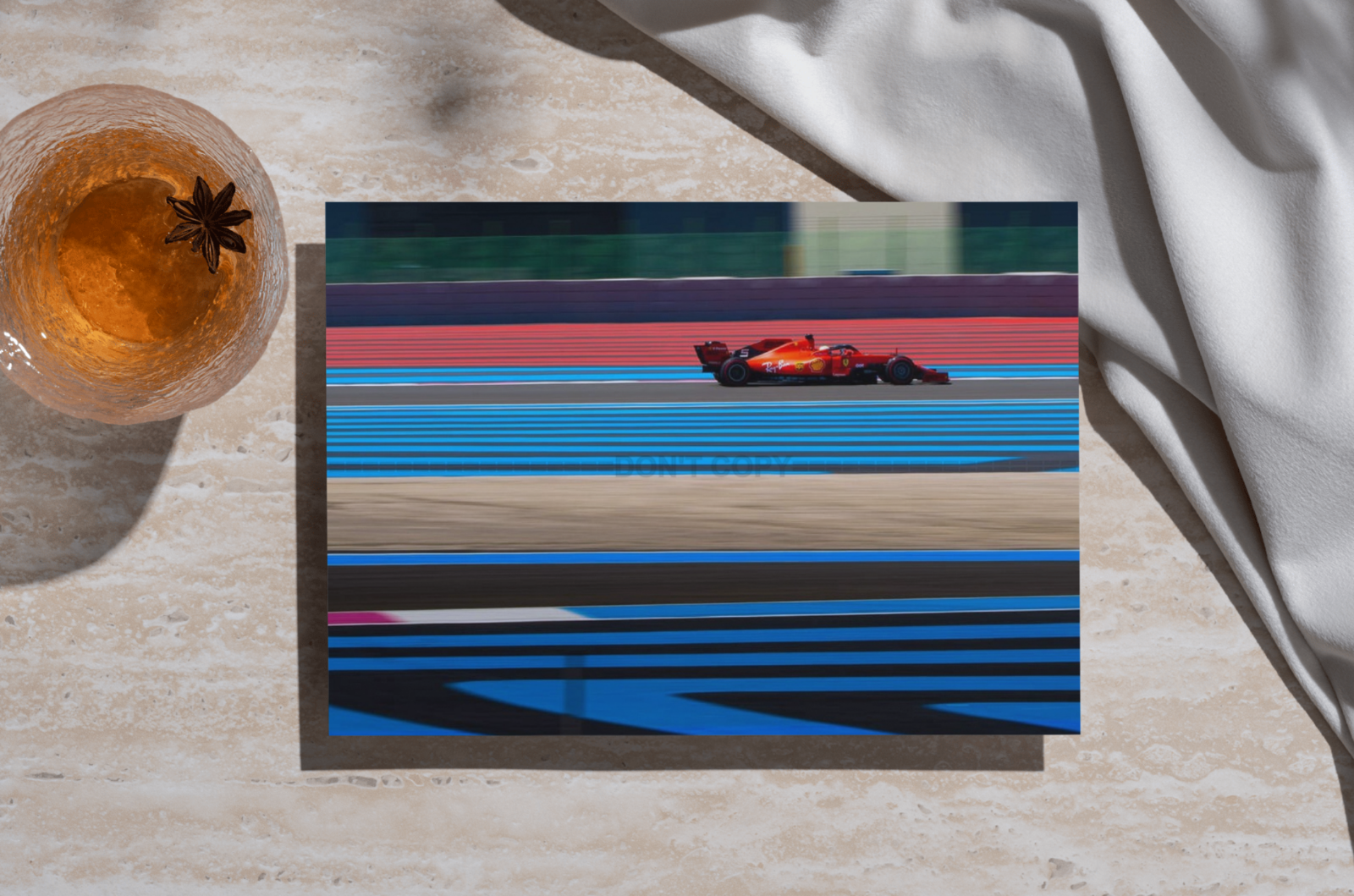 Photo Sebastian Vettel – Grand Prix de France 2019 – Circuit Paul Ricard – 15×20