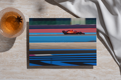 Photo Sebastian Vettel – Grand Prix de France 2019 – Circuit Paul Ricard – 15×20