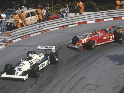 Photo Gilles Villeneuve – GP de Monaco (1981) – Victoire F1 Ferrari n°27 – 15×20