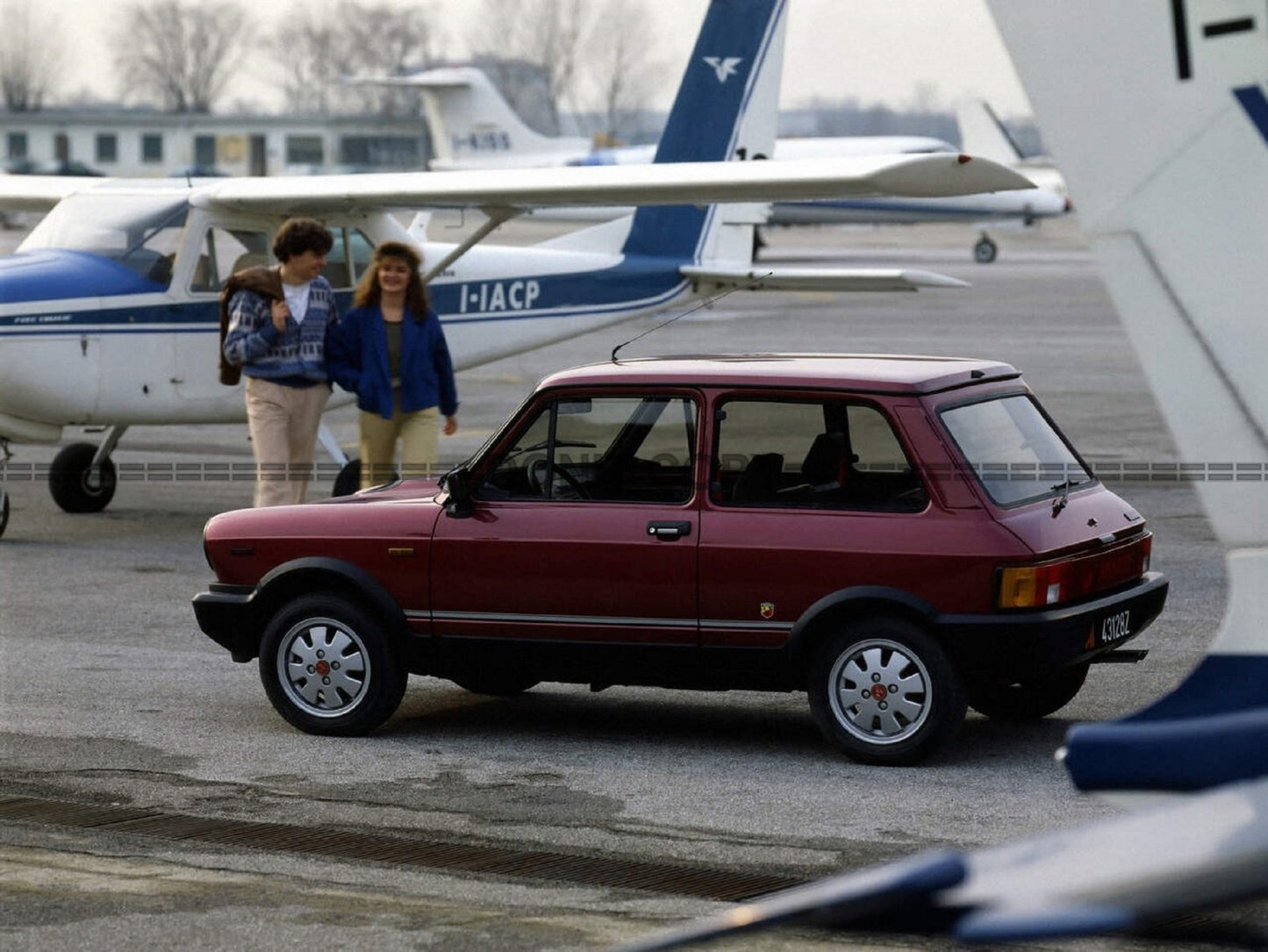 Photo Autobianchi A112 Abarth – Citadine Sportive Italienne (1984–1985) - 15x20