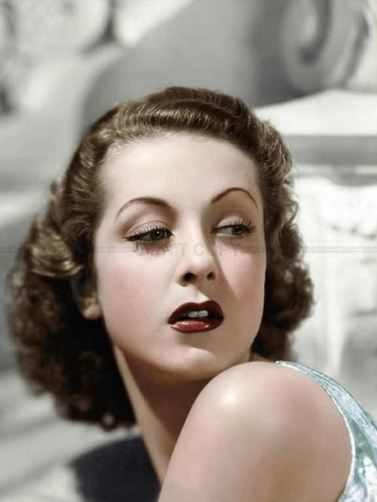 Photo Danielle Darrieux - Couleur - 15x20