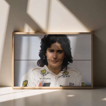 Photo Michèle Mouton – Rallye WRC Années 1980 – Portrait Pilote Légende – 15x20