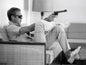 Photo Steve McQueen en 1963 - Noir et blanc  - 15×20