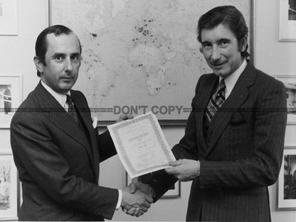 Photo Jo Siffert & Jack Heuer – Motorsport & Horlogerie – (Années 60-70) – 15×20