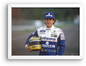 Photo Encadrée Ayrton Senna – Portrait F1 (1994) – Casque Nacional – 15×20