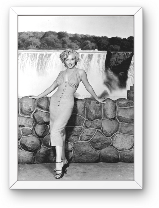 Photo Encadrée Marilyn Monroe - Niagara (1953) - Noir et blanc - Cadre - 15x20