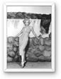 Photo Encadrée Marilyn Monroe - Niagara (1953) - Noir et blanc - Cadre - 15x20