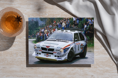 Photo Toivonen & Cresto – Lancia Delta S4 – Tour de Corse Rally (1986) B – 15x20